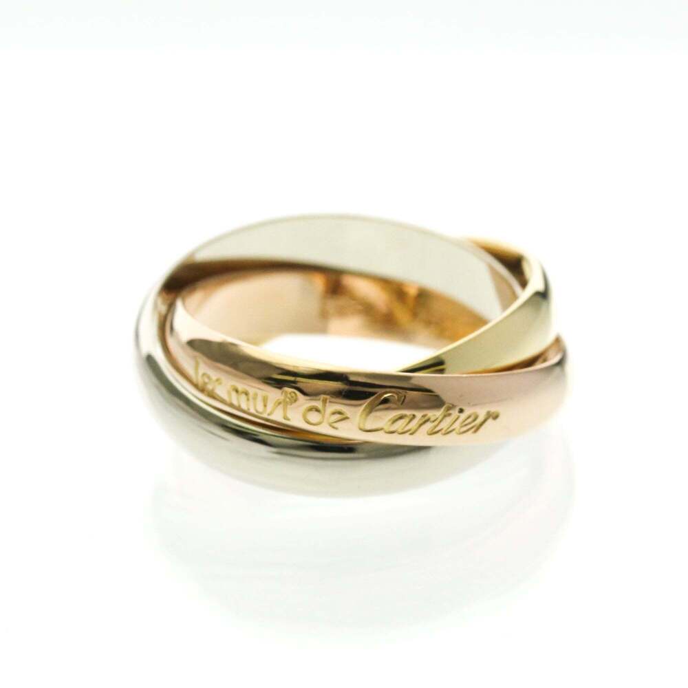 CARTIER 18k Gold Trinity Ring